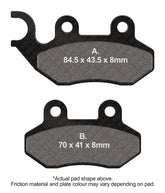 EBC Disc Brake Pads - SFA264